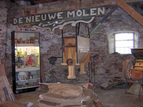 de graanzolder met buil en pletter