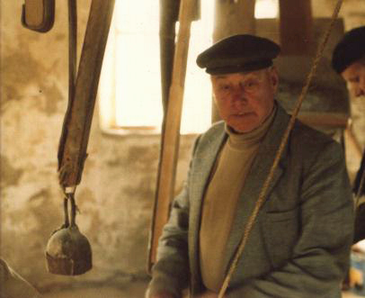 Oud molenaar Harm van Eden overl. 1979