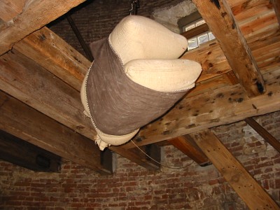 Naar boven luien maalgoed